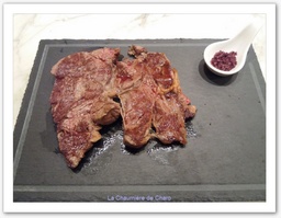 Faux filet et son sel vigneron