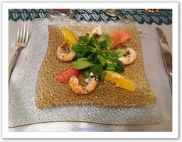 Poêlée de langoustines aux agrumes