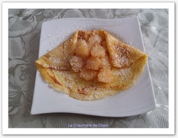Crêpes ananas et coco